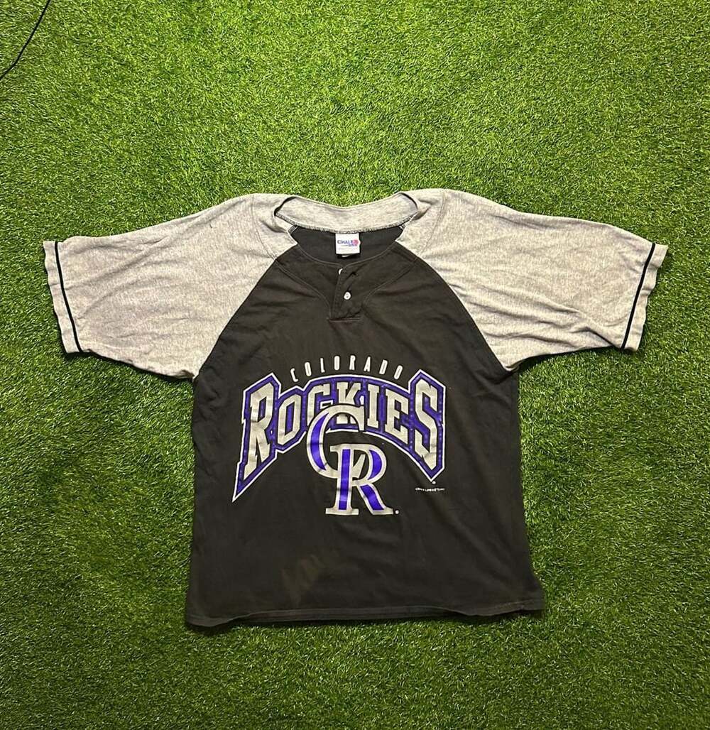Chalk Line Colorado Rockies Vintage 1997 MLB Baseball Jersey Shirt
